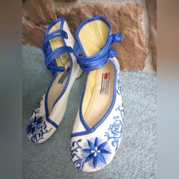 Chinese style classic Beijing Mary Jane Flats - Picture 7 of 9